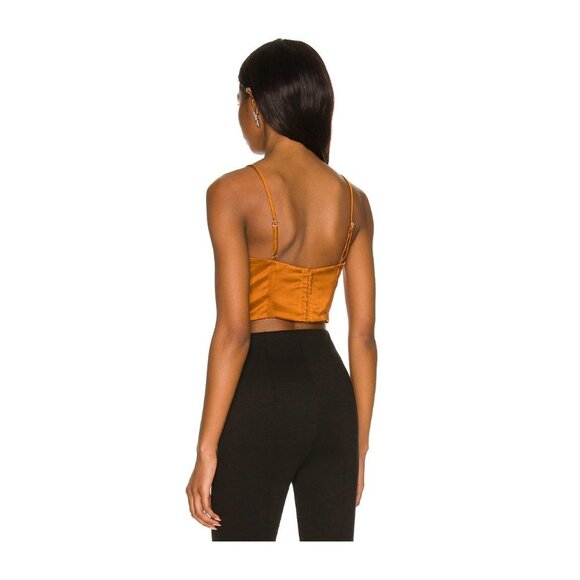 NBD | NWT Archer Crop Top in Gold Size XS - Picture 2 of 10